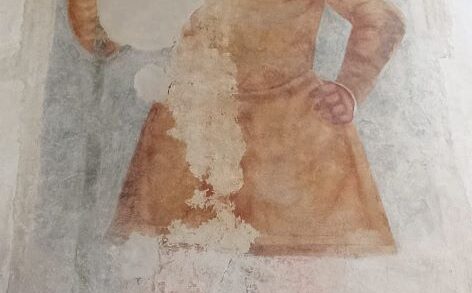 Un san Cristoforo rovinato