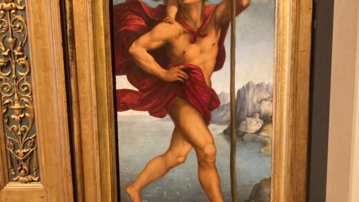 San Cristoforo che corre