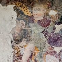 san Cristoforo e il bambino.