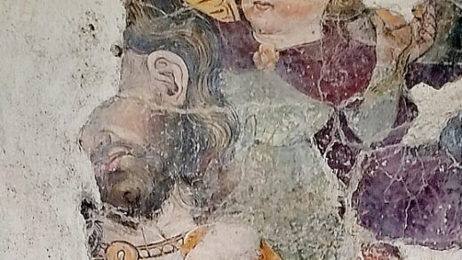 san Cristoforo e il bambino.