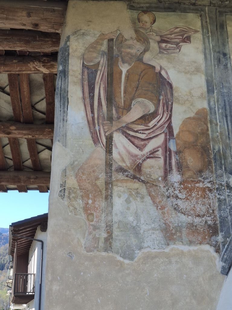 San Cristoforo che porta il Bambino