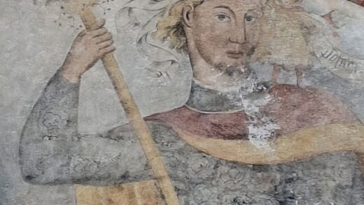 Particolare di san Cristoforo