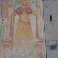 Grande san Cristoforo coloratissimo