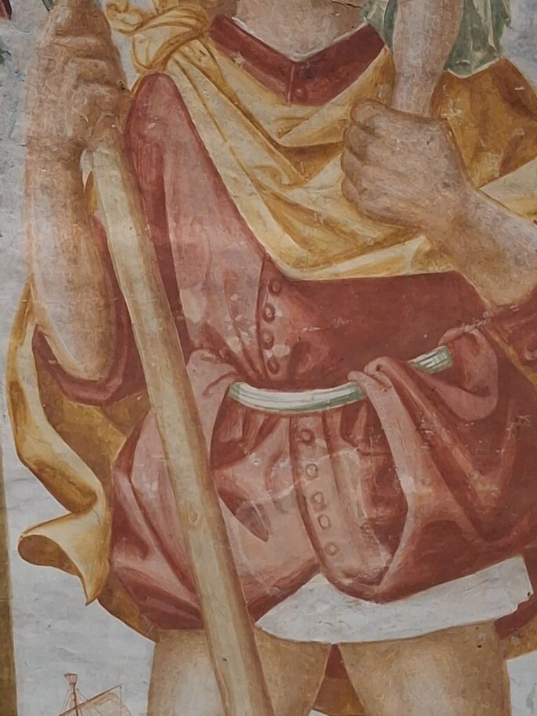 veste rimboccata con bottoncini