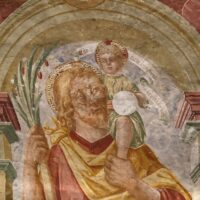 Bambino e san Cristoforo