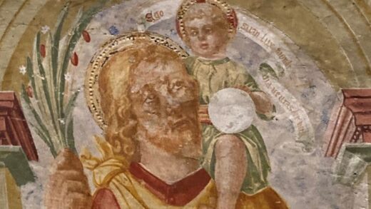 Bambino e san Cristoforo