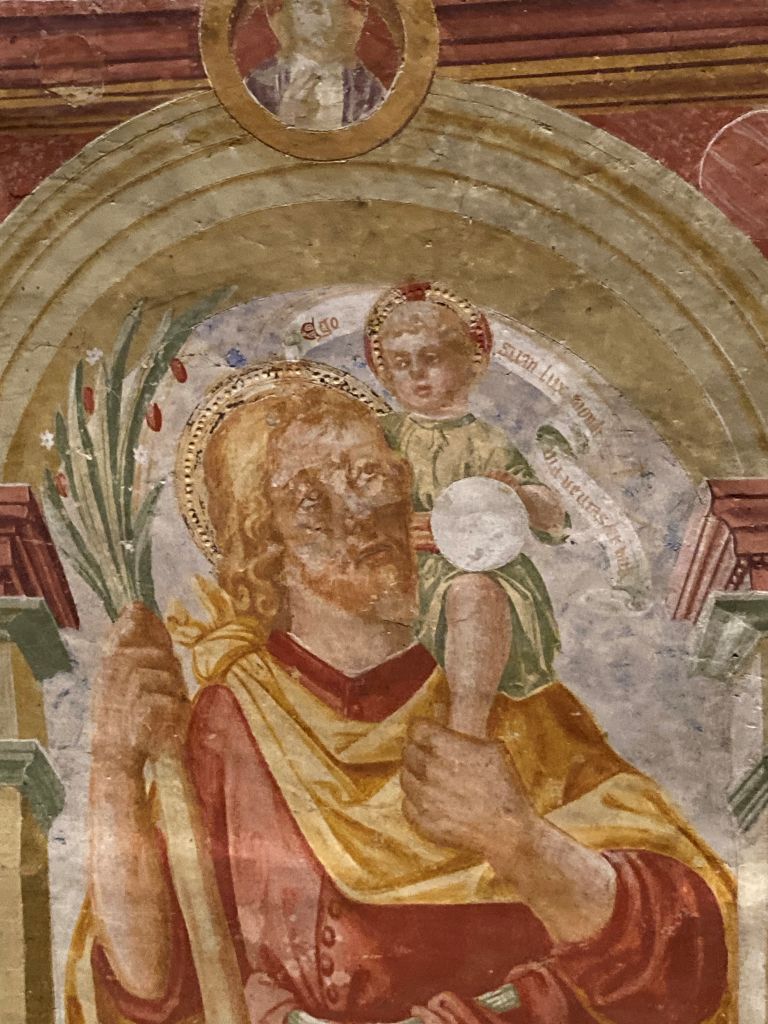 Bambino e san Cristoforo