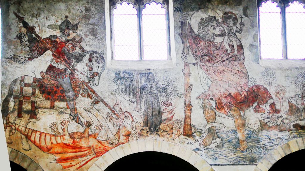 San Giorgio e san Cristoforo