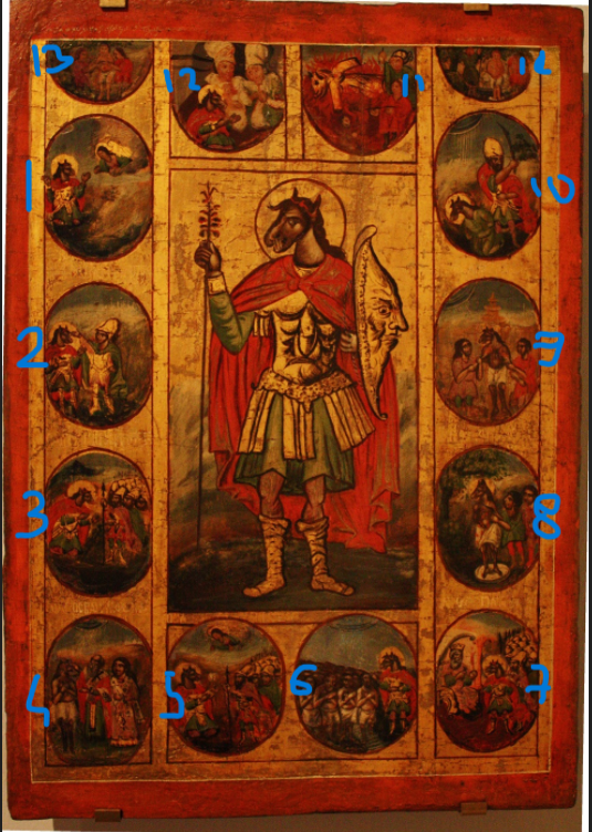 vita di san Cristoforo cinocefalo