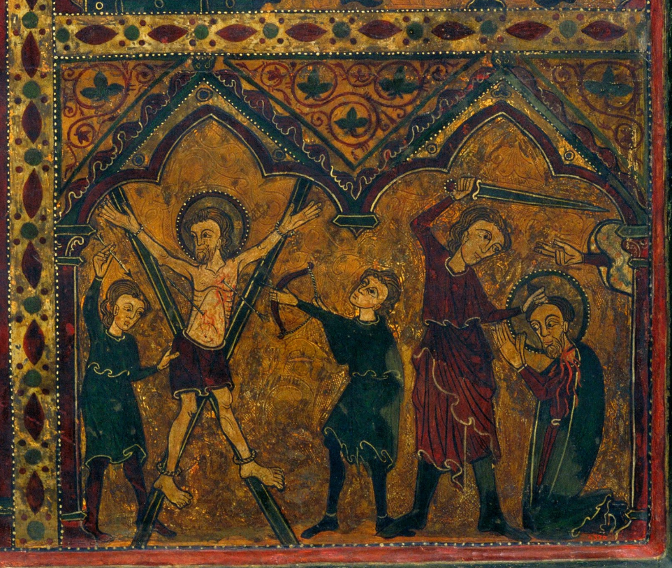 san Cristoforo e il martirio delle frecce