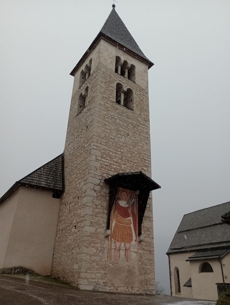 Campanile con san Cristoforo