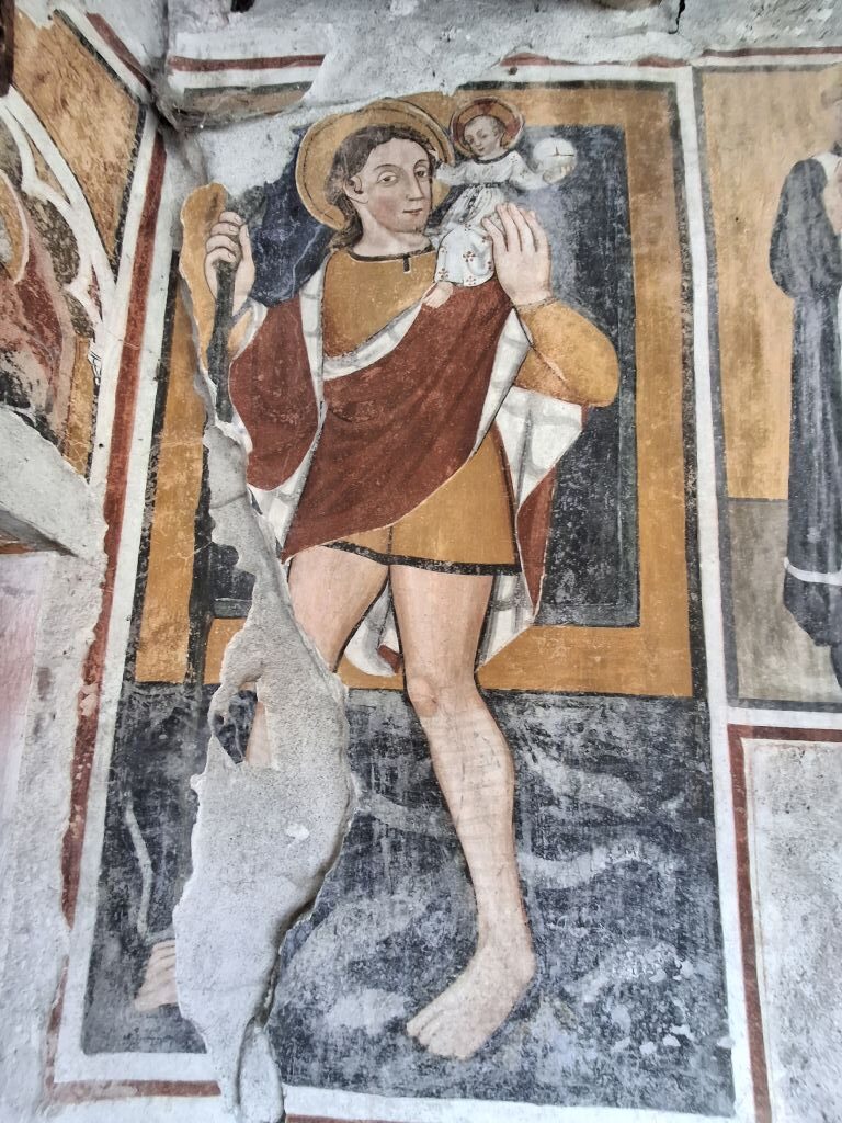 San Cristoforo con vaio e Bambino