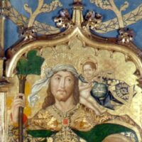 volto di san Cristoforo e del Bambino