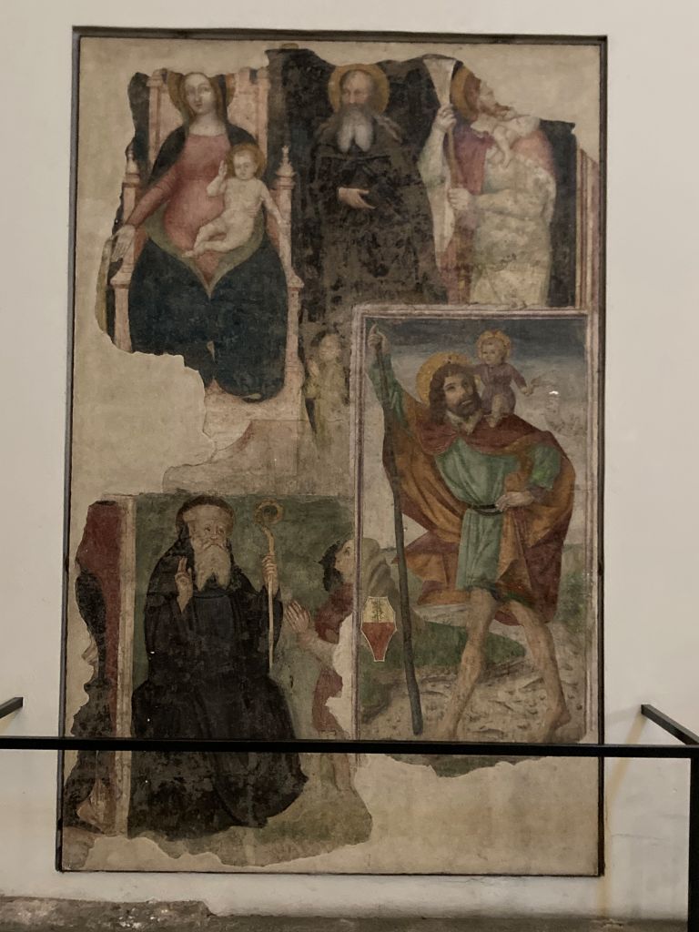 un San Cristoforo sull'altro