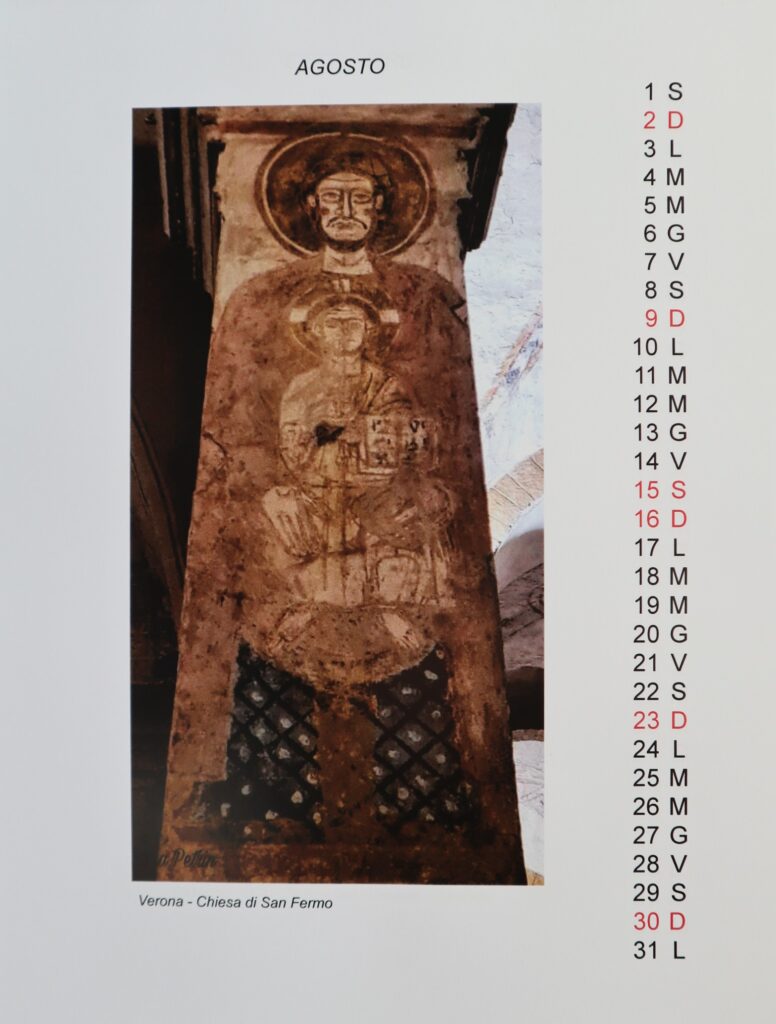 Calendario 2026 agosto