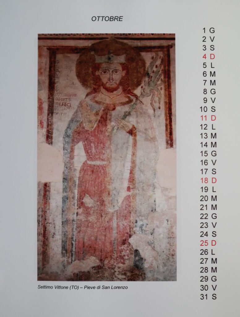 calendario 2026 ottobre