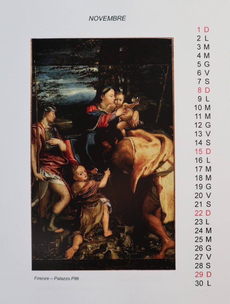 Calendario 2026 novembre