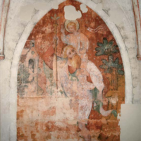 San Cristoforo su ocra rossa