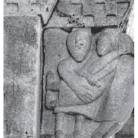 San Cristoforo con Cristo adulto capitello