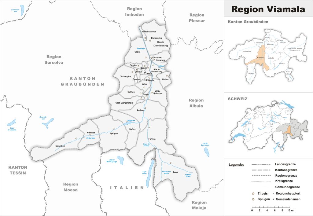 carta Svizzera Grigioni
