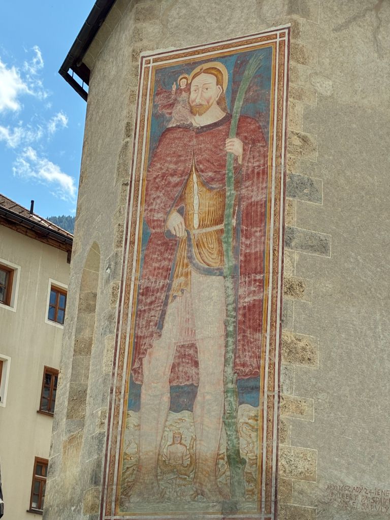 Grande San Cristoforo con sirena bicaudata