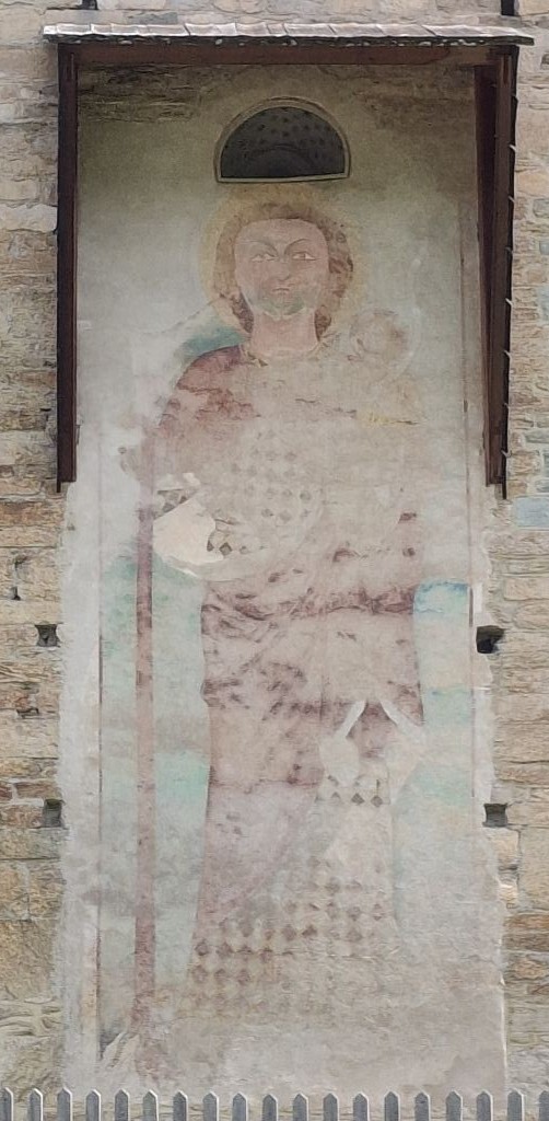 San Cristoforo con bambino in braccio