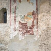 San Cristoforo con Bambino in braccio e mano sul cuore