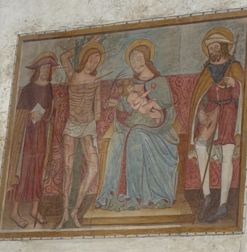 San Giacomo, San Sebastiano, Madonna del Latte, San Rocco