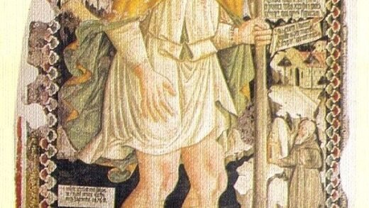 Tommaso di Pietro da Visso, San Cristoforo - Monastero di san Liberatore -
