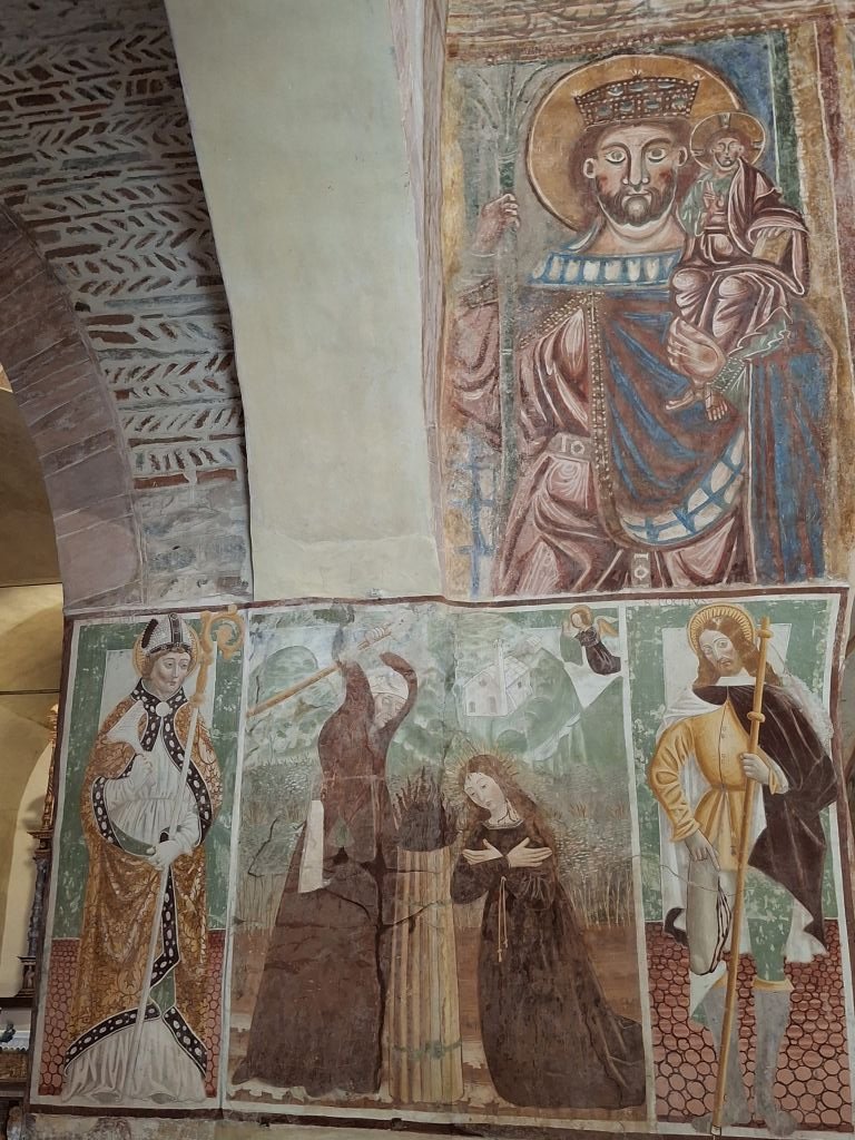 San Cristoforo ricoperto da un altro quadro